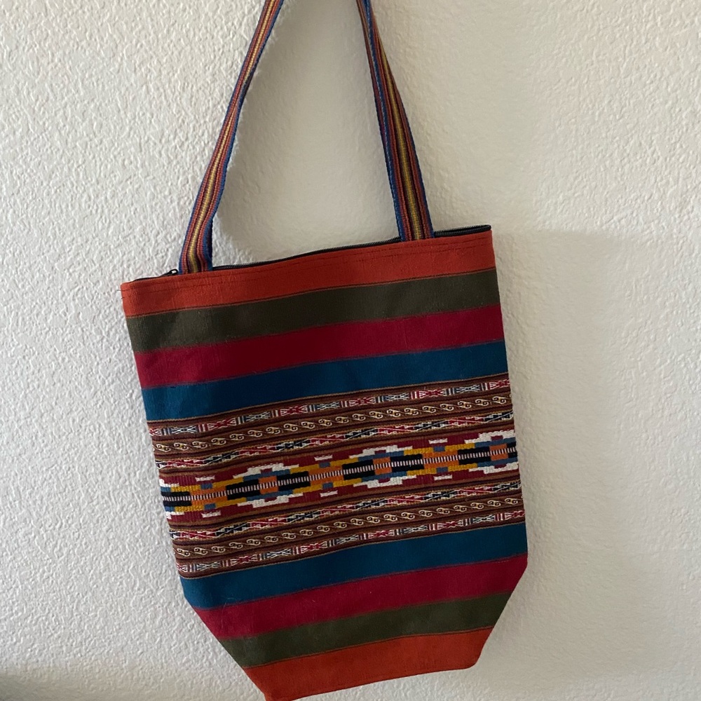 Peruvian alpaca bag